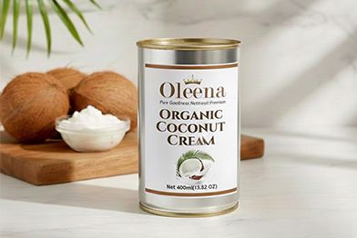 Oleena Organic Coconut Cream 400ml